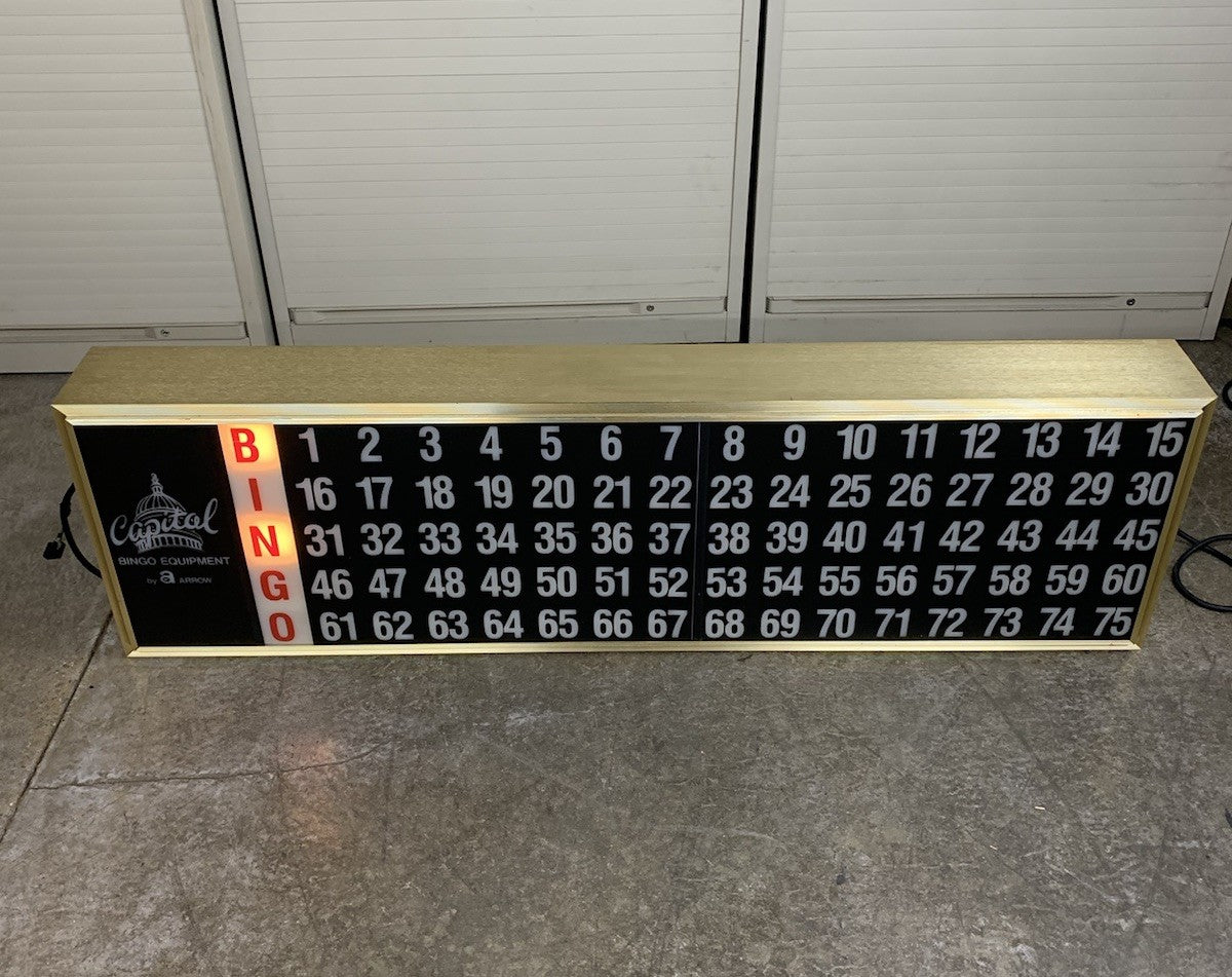 Capitol Bingo Equipment Senator By a Arrow Bingo Set