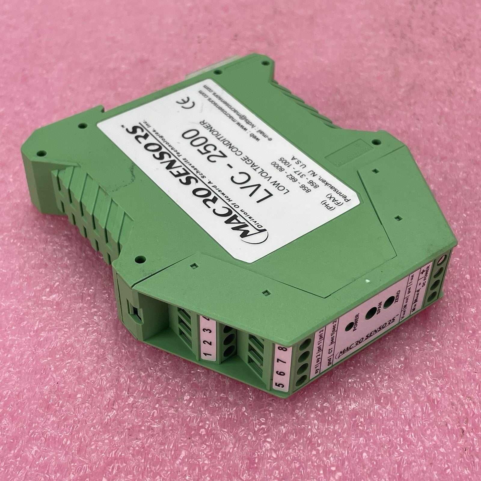 Marco Sensors LVC-2500 Low Voltage Conditioner Module Parts/Repair0