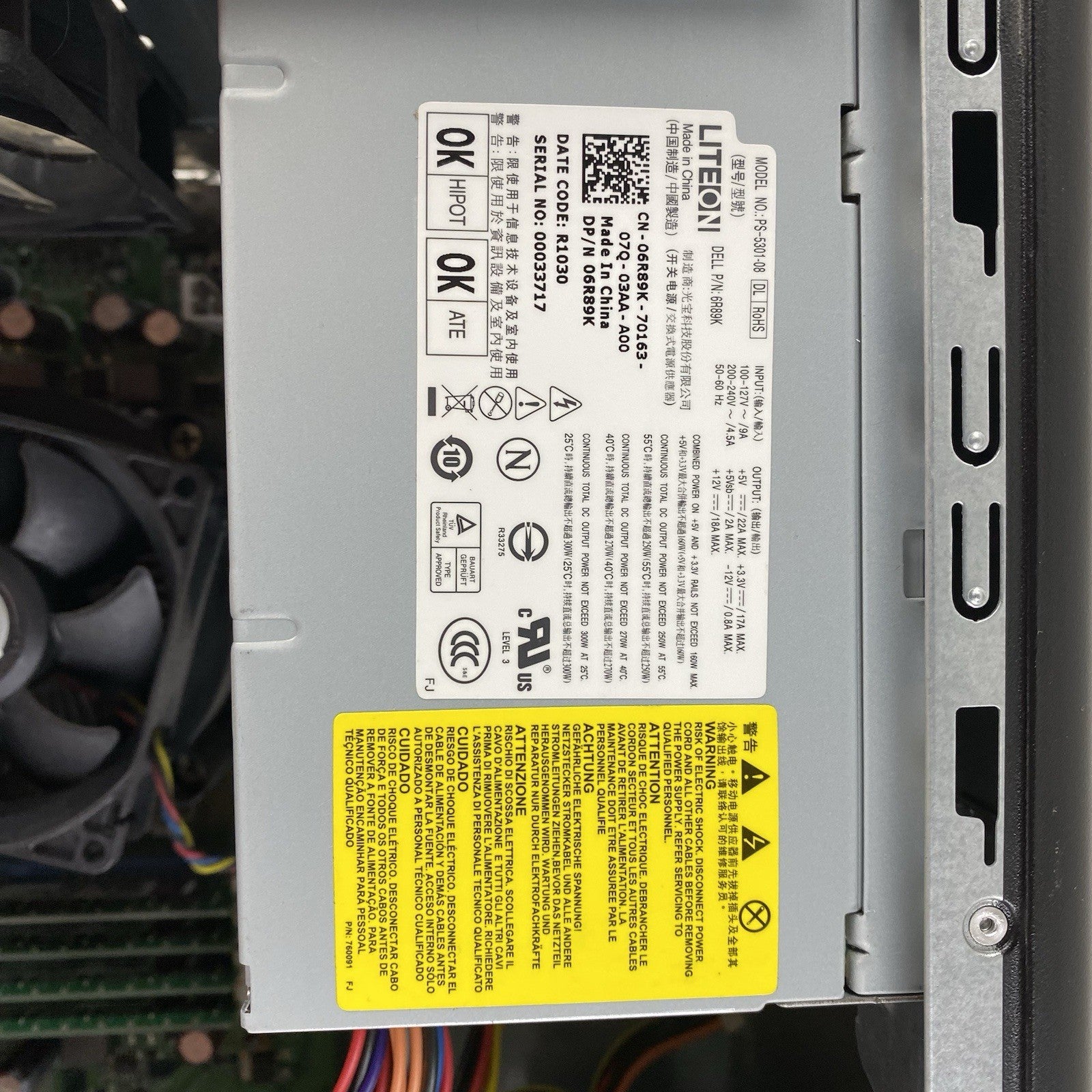 Dell Inspiron 570 MT AMD Athlon II x2 240 2.80GHz 4GB RAM No HDD No OS