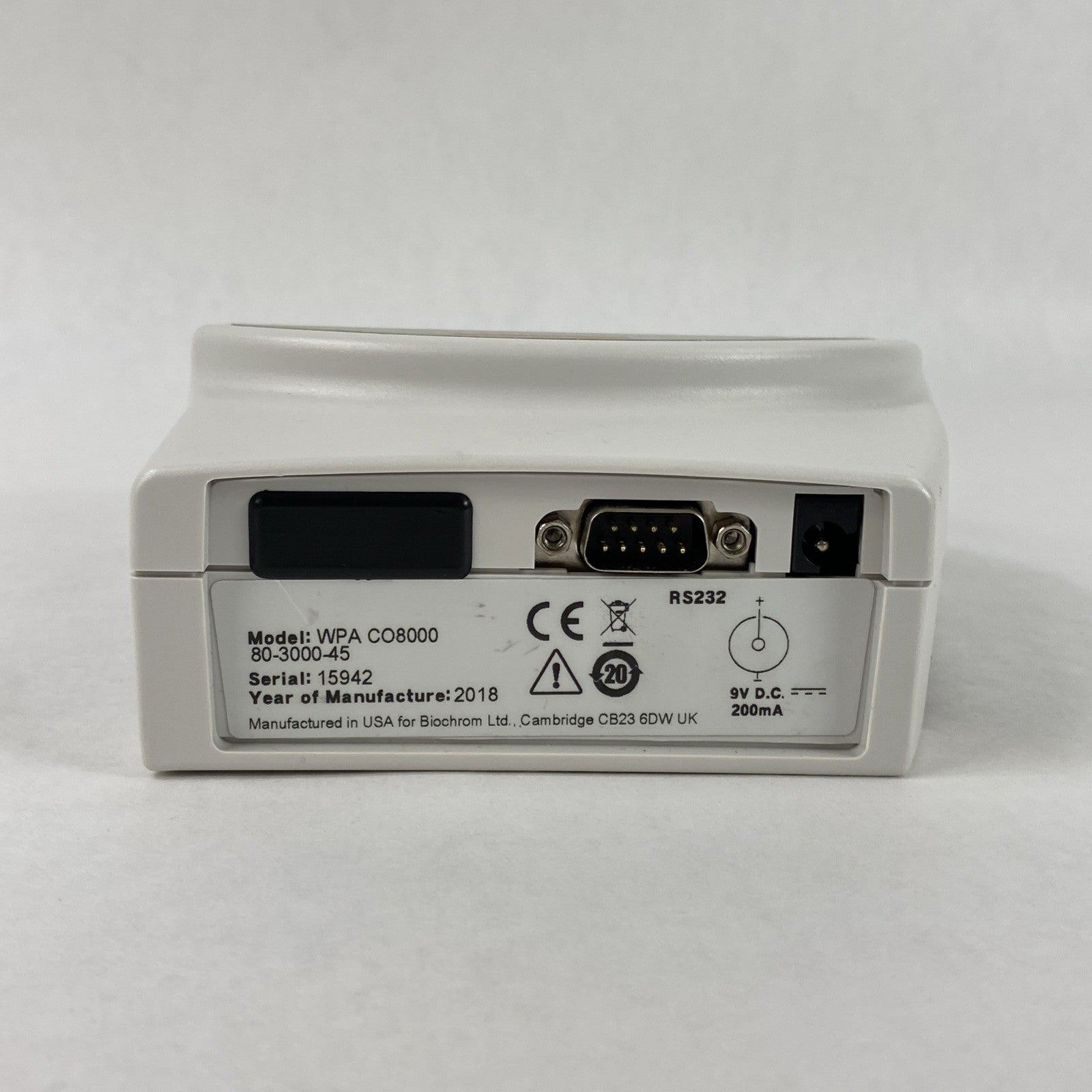 WPA Biowave CO8000 Cell Density Meter 80-3000-46