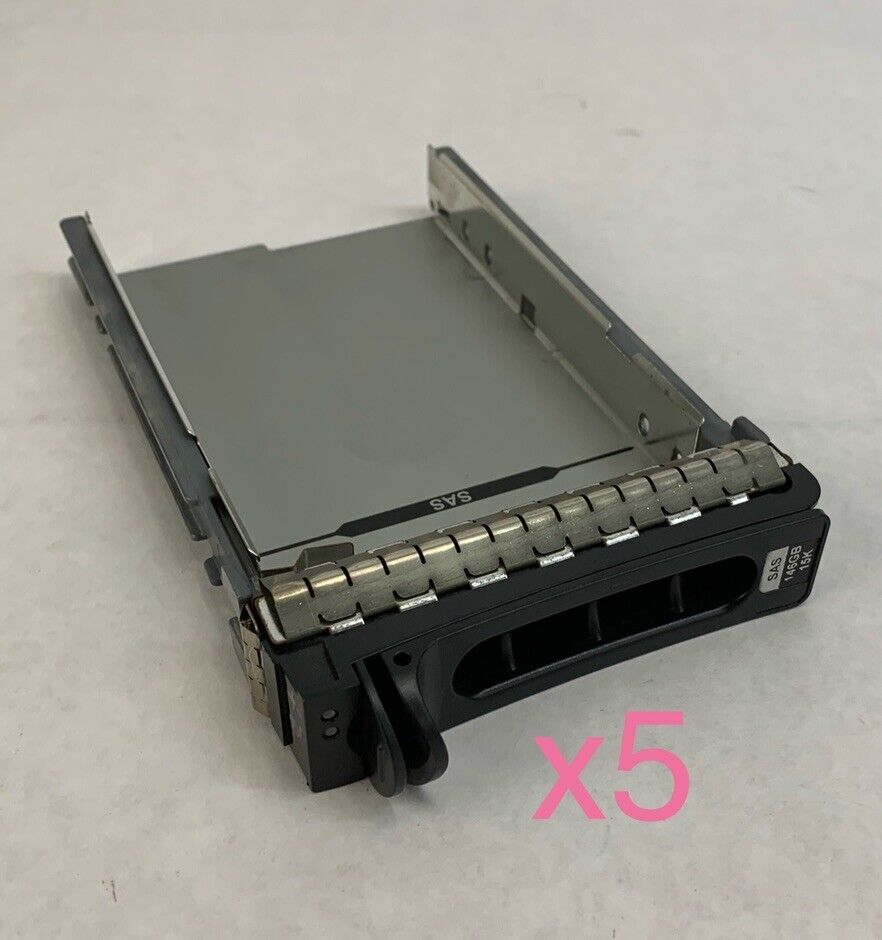 Dell Poweredge G9146 MF666 SAS HDD Caddy Tray (Lot of 5)