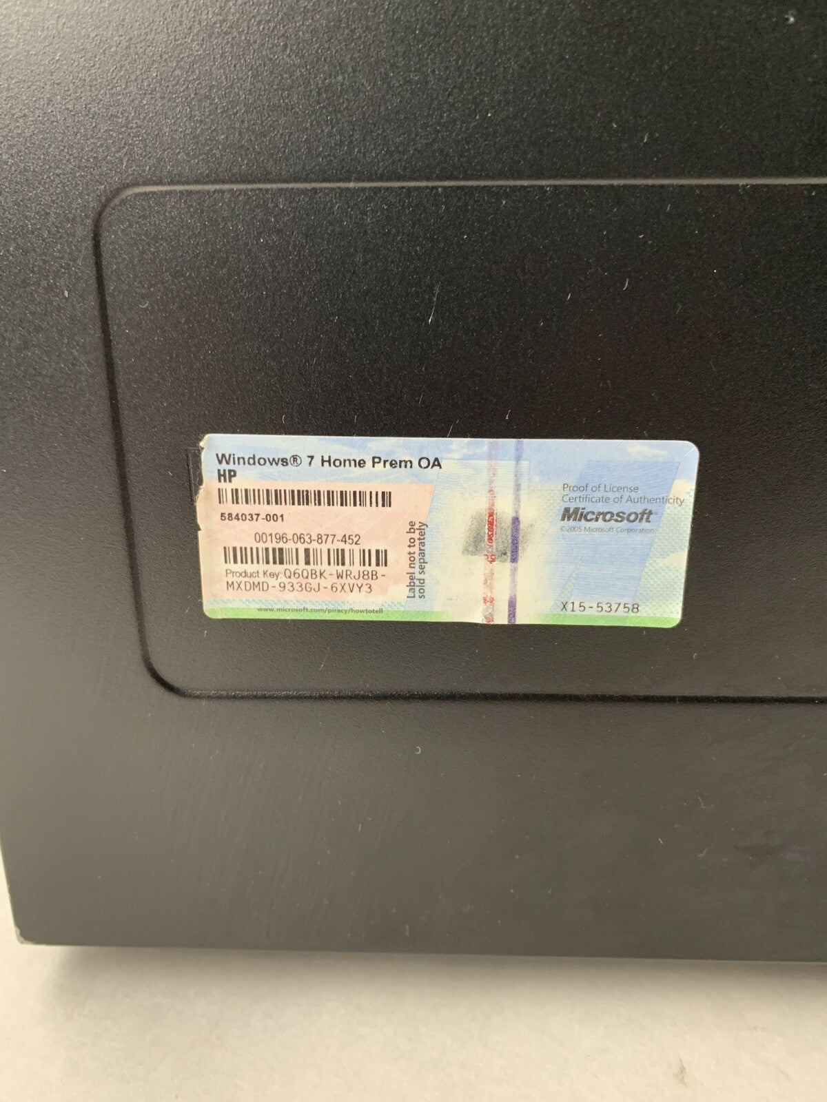 HP Pavilion Elite HPE-210y Desktop Computer AMD Phenom II 10 GB Ram No HDD No OS