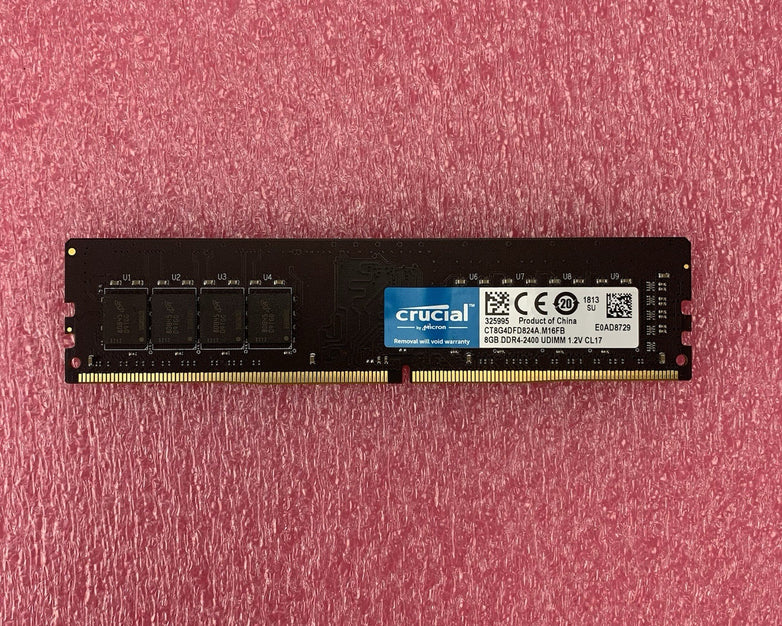 Micron Crucial CT8G4DFD824A.M16FB DDR4-2400 8GB 1Rx8 Desktop Memory RAM