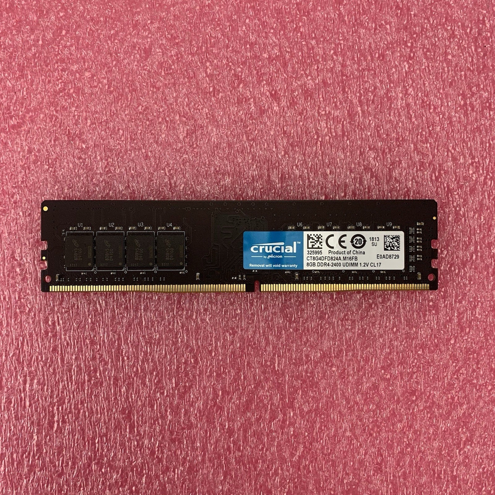 Micron Crucial CT8G4DFD824A.M16FB DDR4-2400 8GB 1Rx8 Desktop Memory RAM5