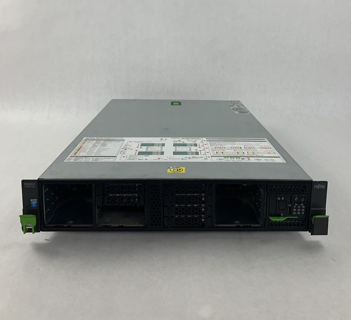 Fujitsu Primergy RX300 S8 2x Intel Xeon E5-2660V2 2.20GHz 8GB RAM No OS  No  HDD