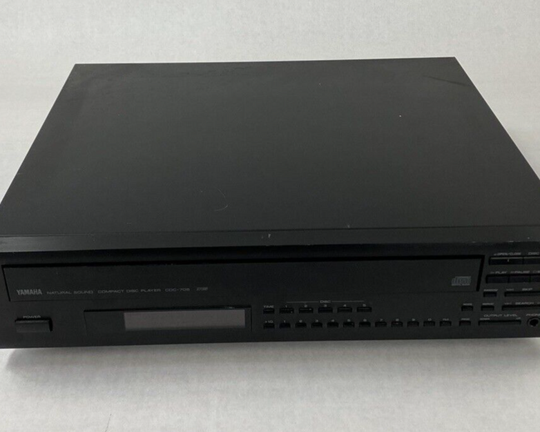 Yamaha CDC-705 Compact Disk Player 5 Disc Changer - Parts or Repair