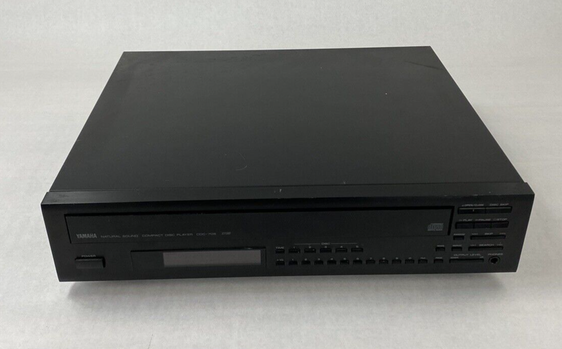 Yamaha CDC-705 Compact Disk Player 5 Disc Changer - Parts or Repair