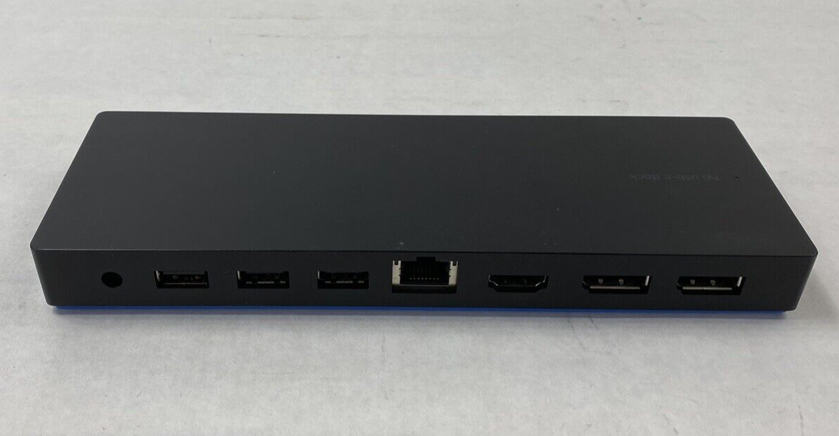 Lot of 3 HP Elite HSTNH-U601USB-C Docking Station Power Tested No Power Cord