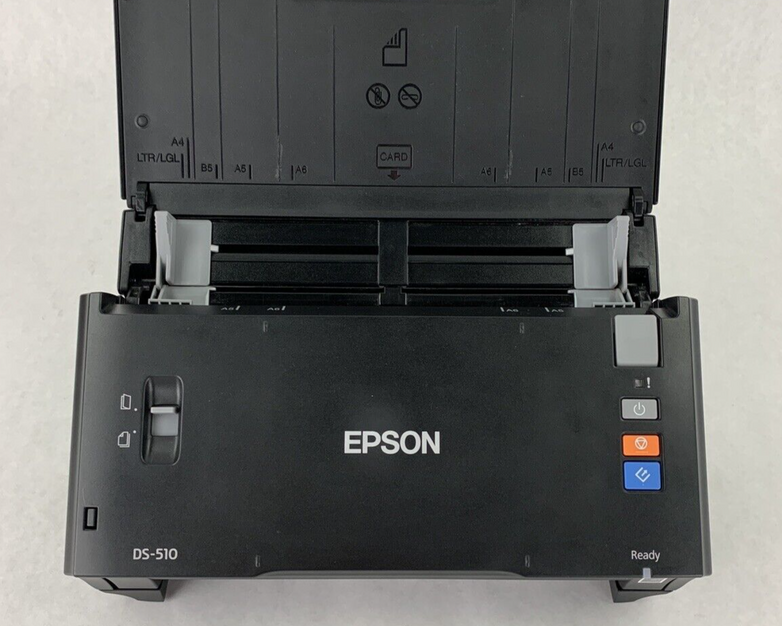 Epson Workforce DS-510 Color Document Duplex Scanner Tested For Parts No PS
