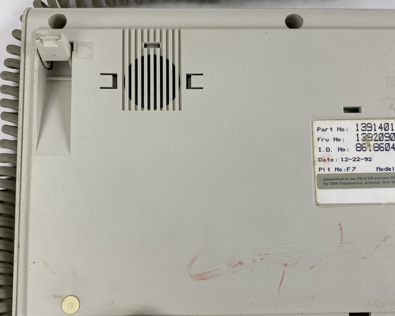 Vintage IBM 1391401 Spring Mechanical PS/2 Keyboard Model M - Parts Or Repair