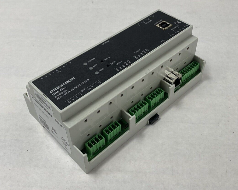 Crestron DIN-AP2 2-Series Automation Processor Untested No AC Adapter