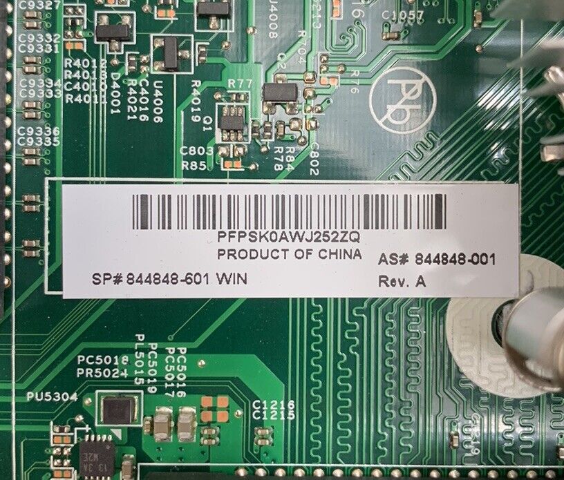 HP 260-PC26 Motherboard Intel Core i3-6100T 3.2GHz 16GB DDR4 RAM w/Wifi Adapter