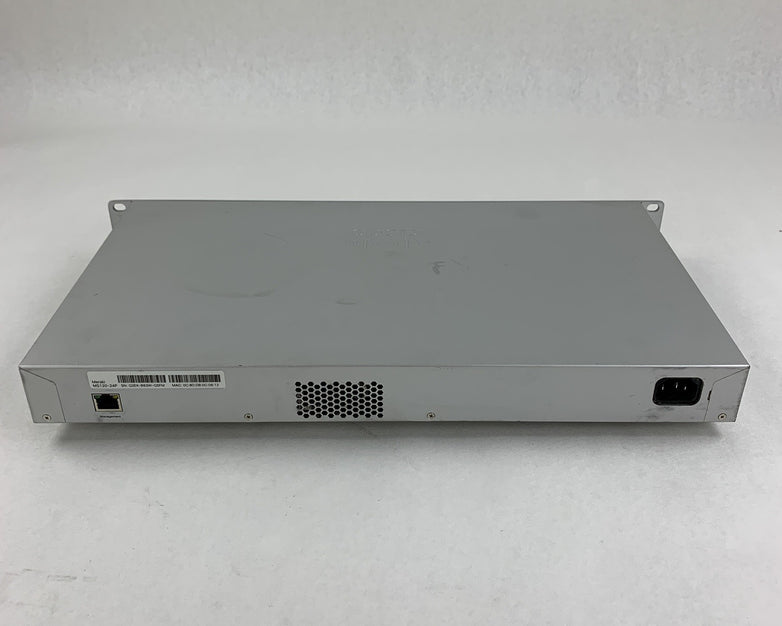Cisco Meraki MS120-24P-HW 24-Port Gigabit Cloud Managed PoE Switch Tested