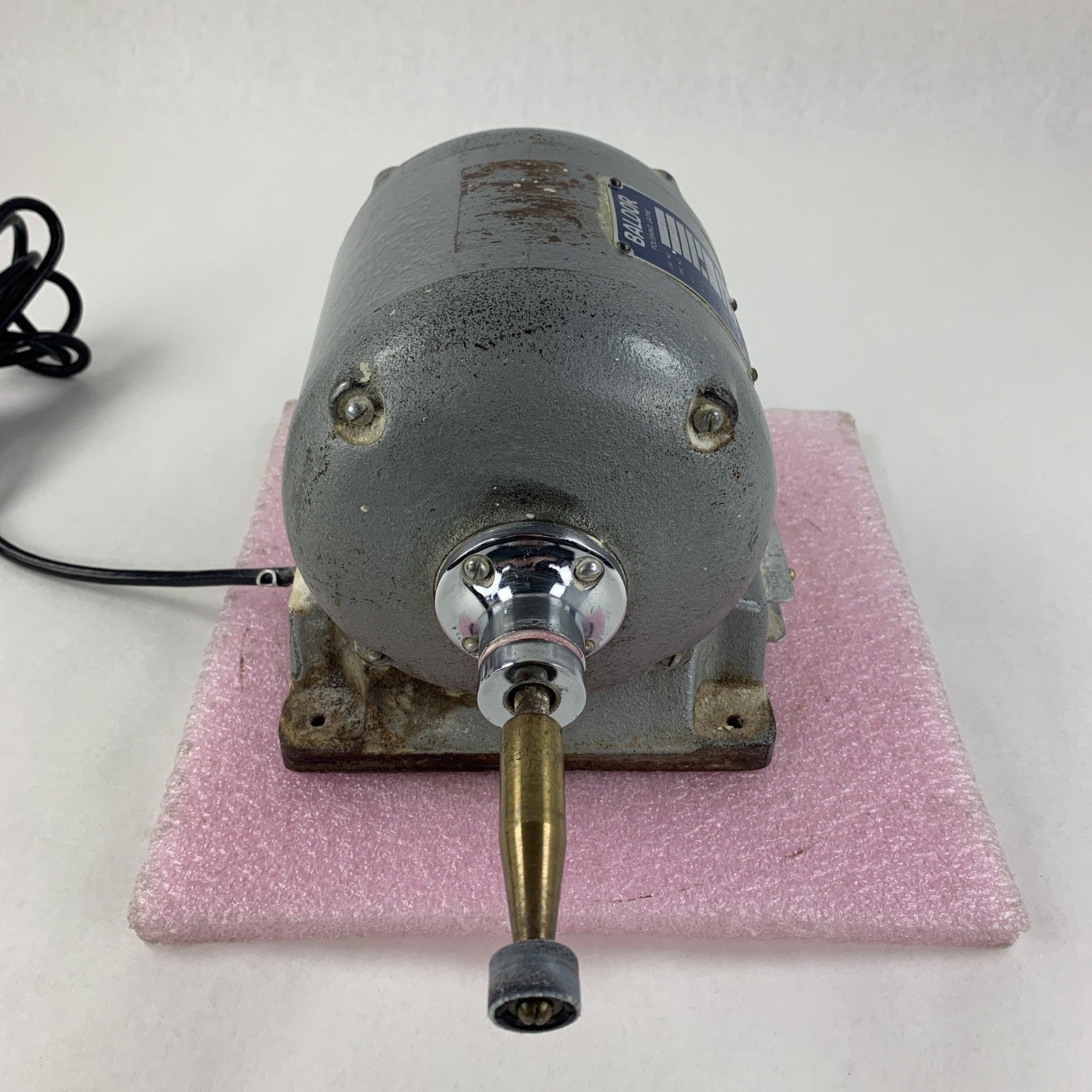 Baldor 353 S10866 Dental Polishing Lathe 2 Speed 1/4 HP 3450/1725 rpm Powers