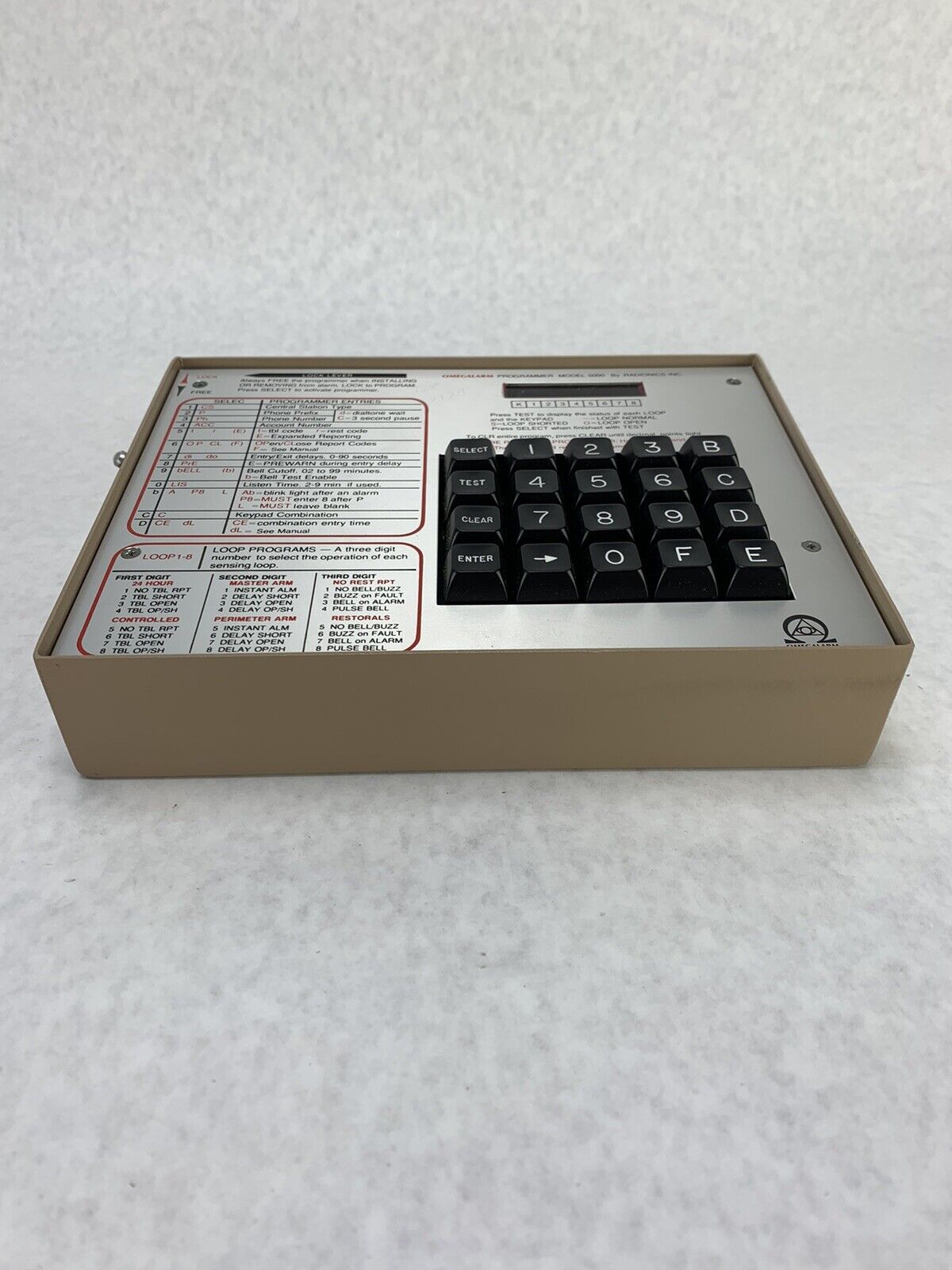 Omegalarm Programmer 5000 with Hard Case
