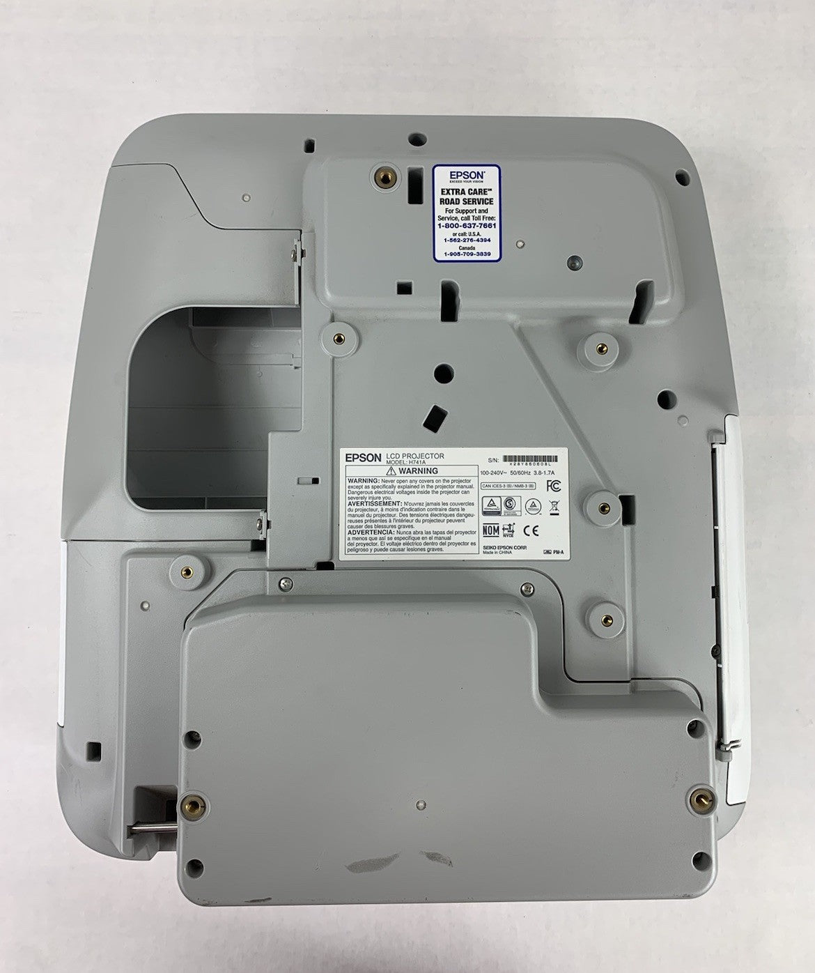 Epson H741A BrightLink 685Wi LCD Projector 3285 Lamp Hours