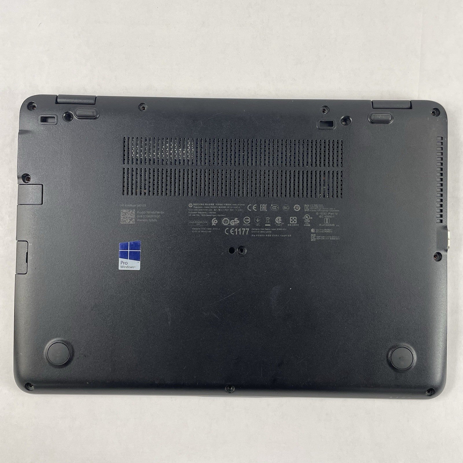 HP EliteBook 840 G3 14" i5-6200U 2.30 GHz 8 GB RAM No SSD/OS/AC/Batt13