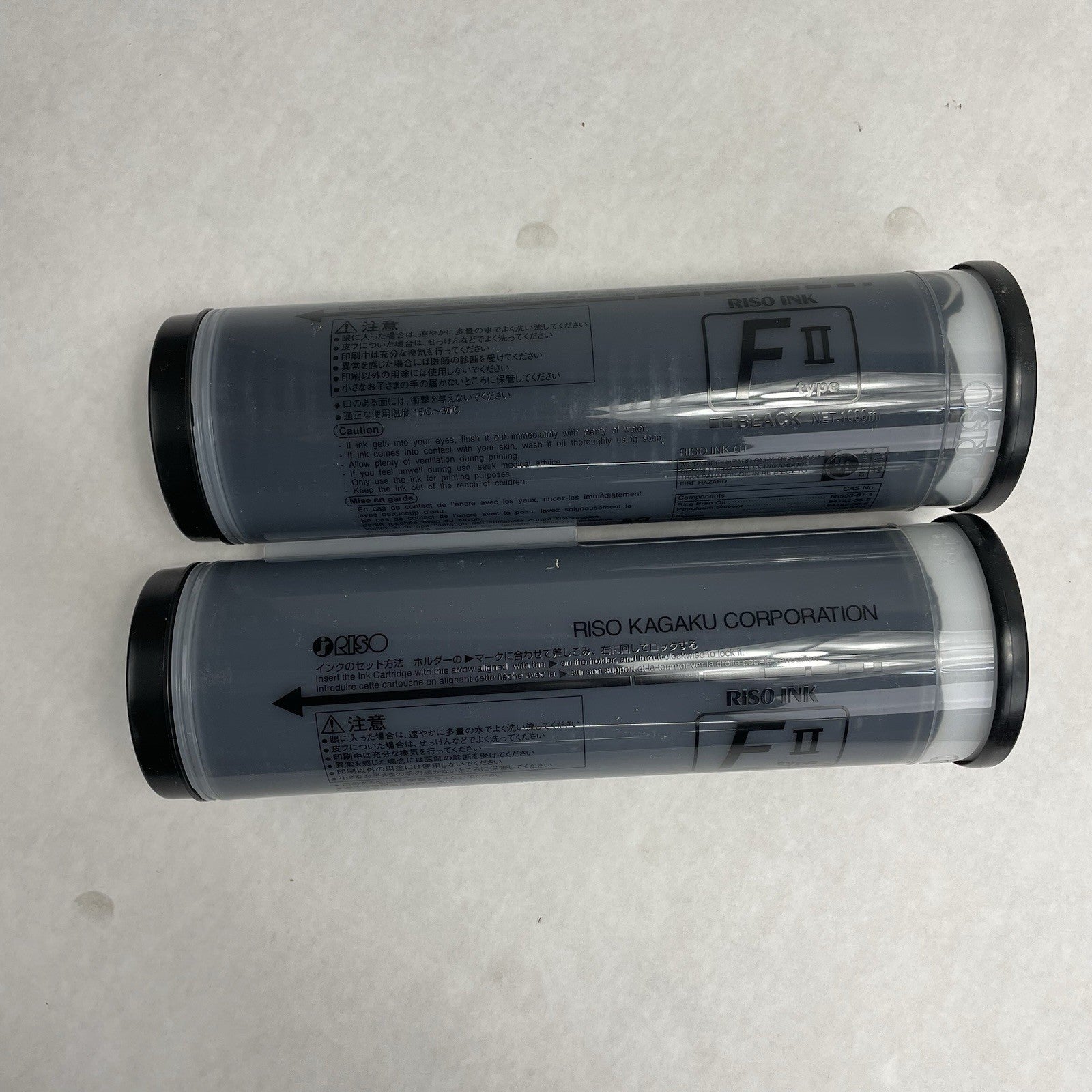 2 pack Riso FII | Black Ink S-8113U