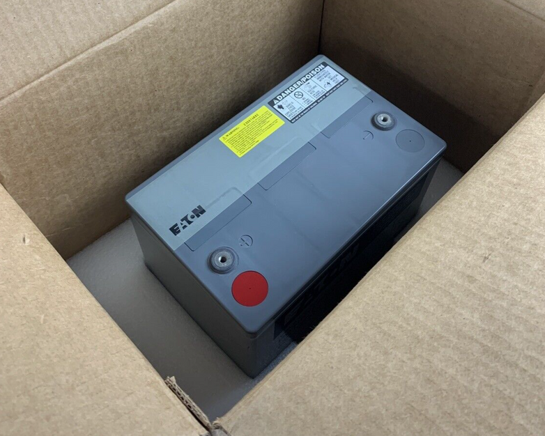Eaton PWHR12280W4FR VRLA Replacement Battery Old Stock Box Opened