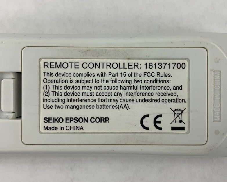 Epson 161371700 Remote Control For Epson PowerLite Projector (Lot of 5)