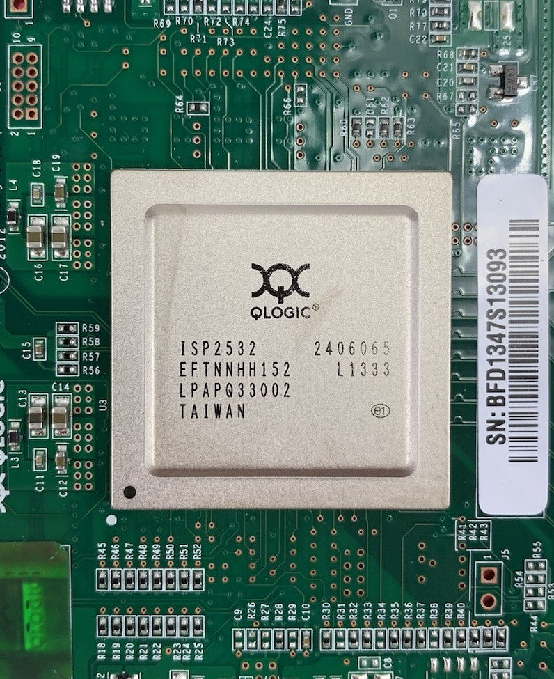 Qlogic 0R1N53 QLE2560-DEL Single Port PCI-E Host Bus Adapter (Lot of 2)