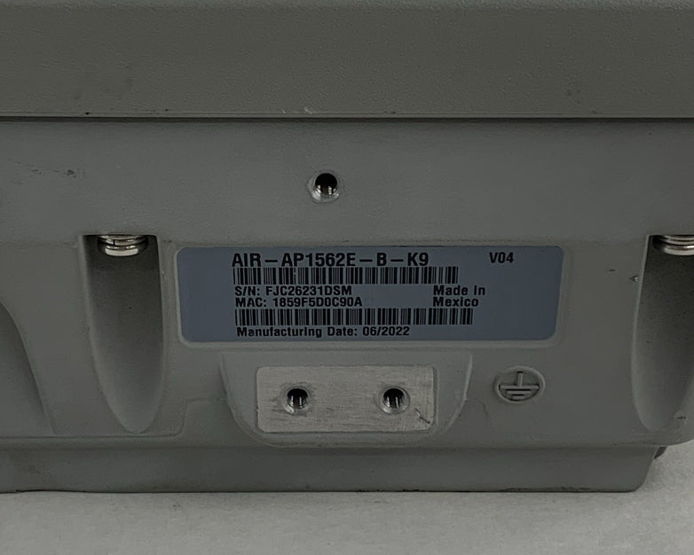 Cisco AIR-AP1562E-B-K9 Exterior Access Point 2.4/5Ghz Tested Reset No PoE Cover