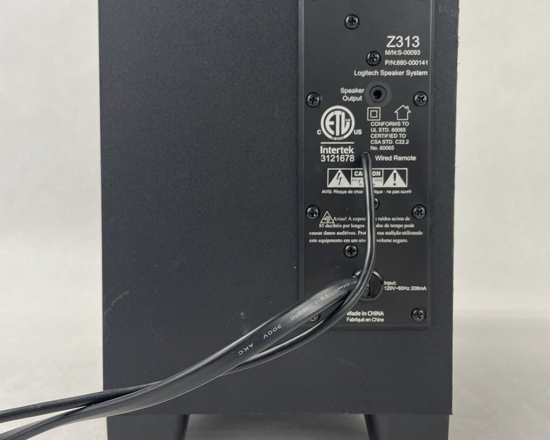 Logitech Z313 Replacement Subwoofer Tested