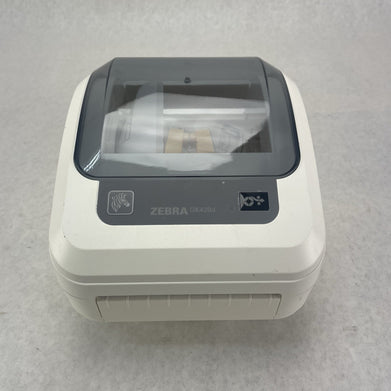 Zebra GK420d GK42-202210-000 Thermal Label Printer Tested 159pgc No Power Supply