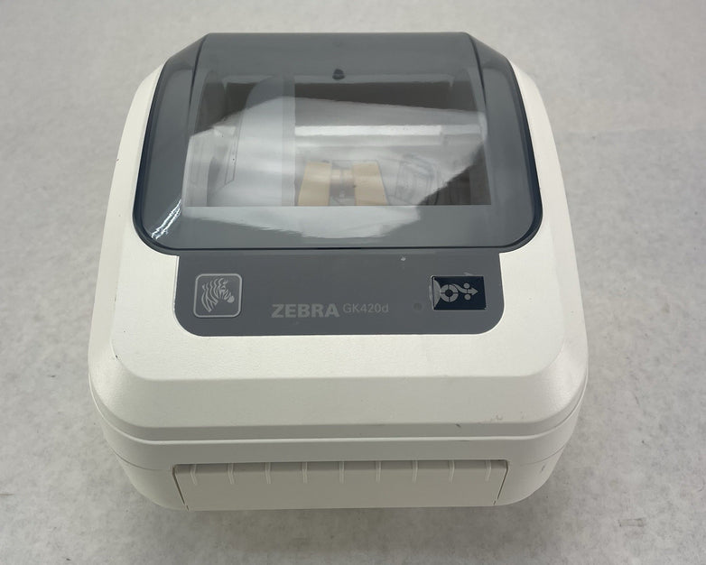 Zebra GK420d GK42-202210-000 Thermal Label Printer Tested 159pgc No Power Supply