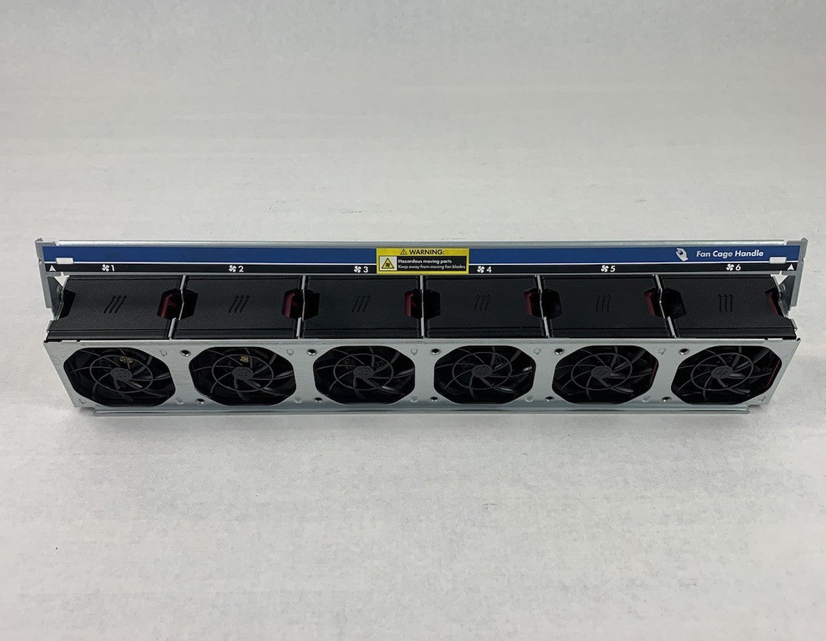HP 654569-002 Server 6-Slot Fan Cage w/ Fans