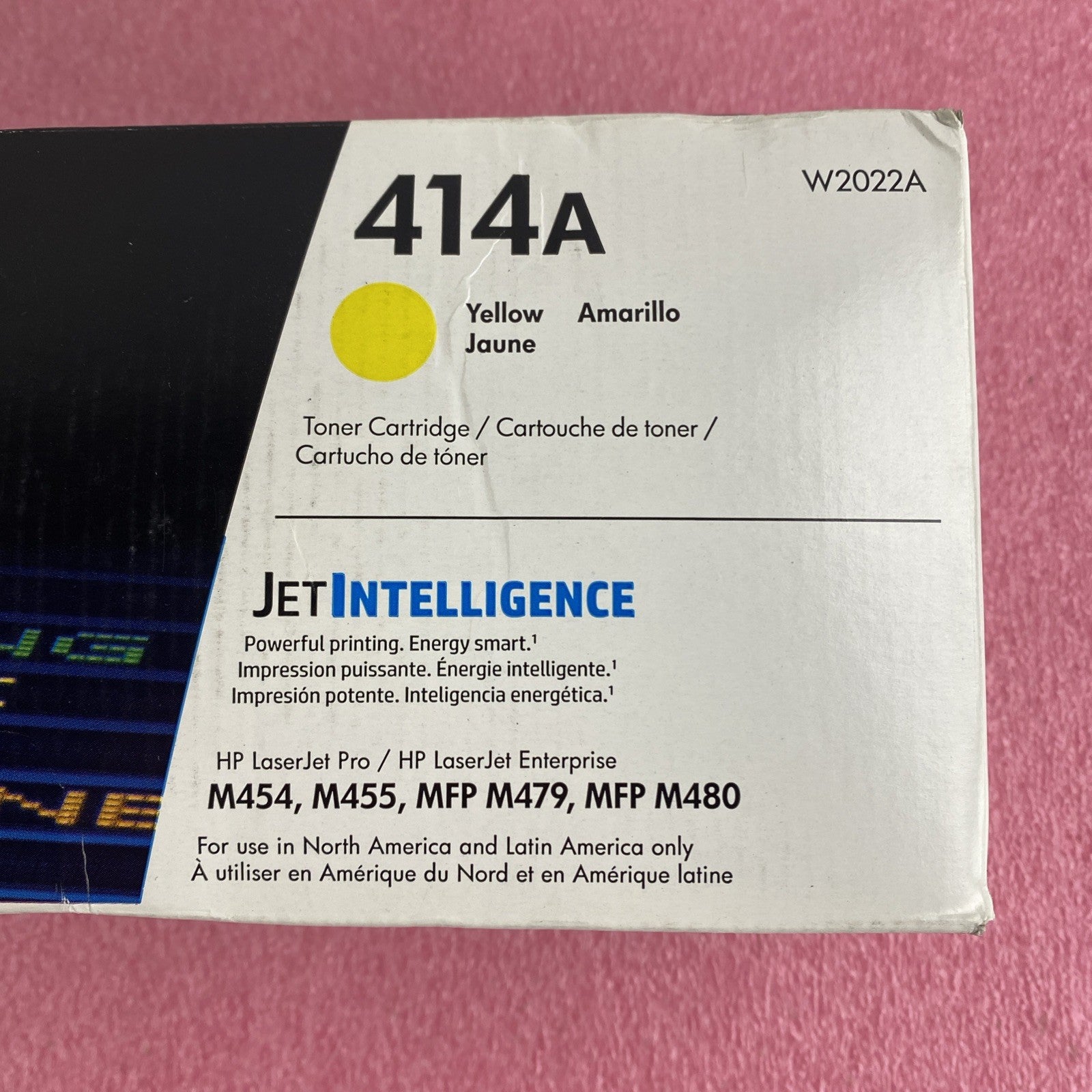 HP Laserjet 414A Yellow OEM Toner Cartridge Sealed2