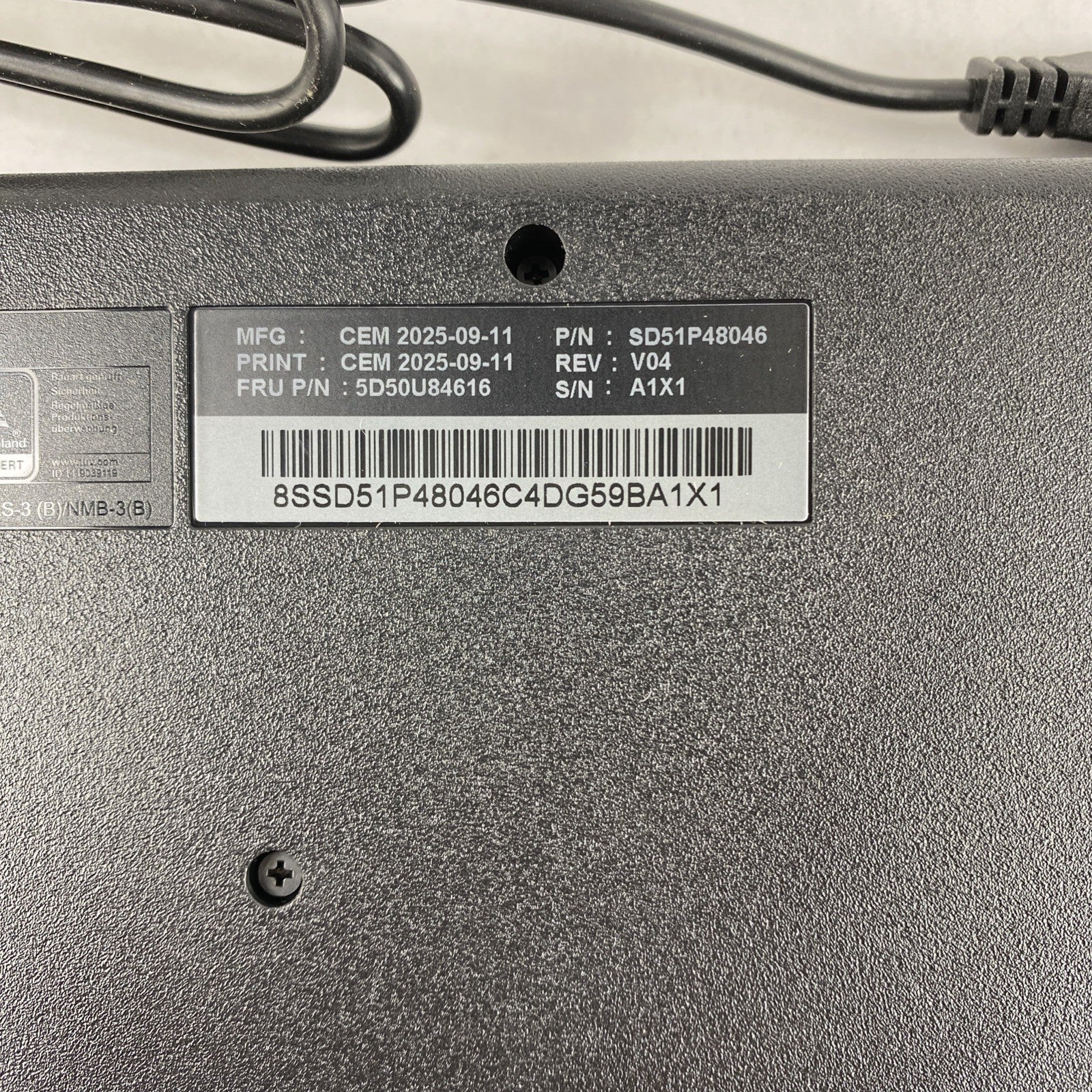 Lenovo KU-1619 USB Wired Keyboard Lot of 56