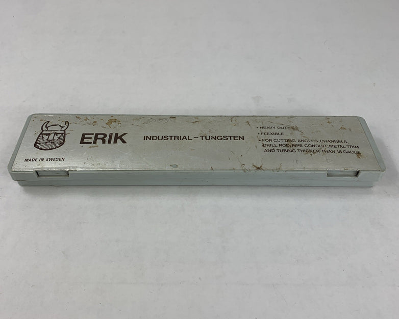 Hack Saw Blades Tungsten Bi-Metal Steel mixed in Erik case - Lot of 70 Blades