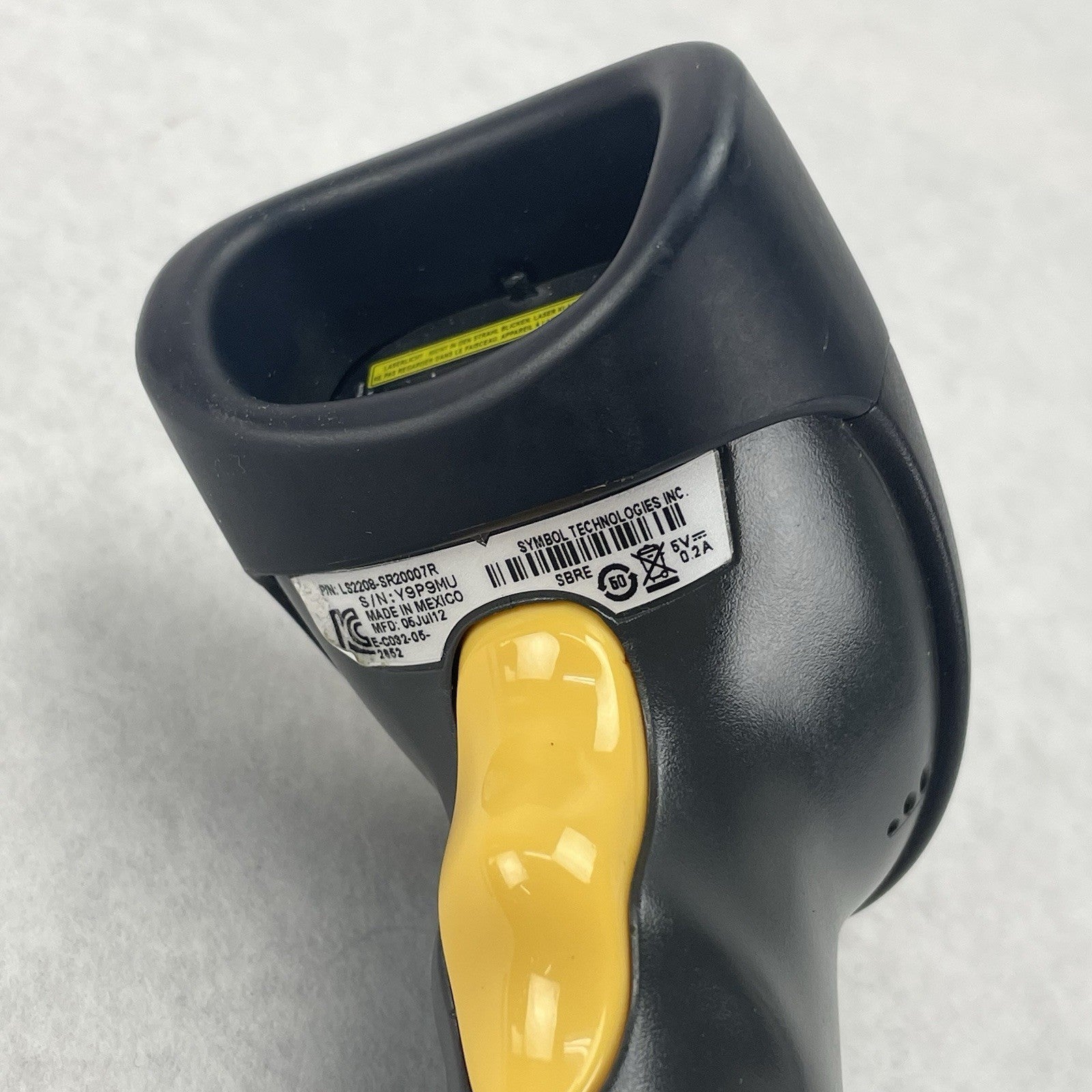 Symbol Cyclone Barcode Scanner LS2208-SR20001R-UR 5V 0.2A Lot of 35