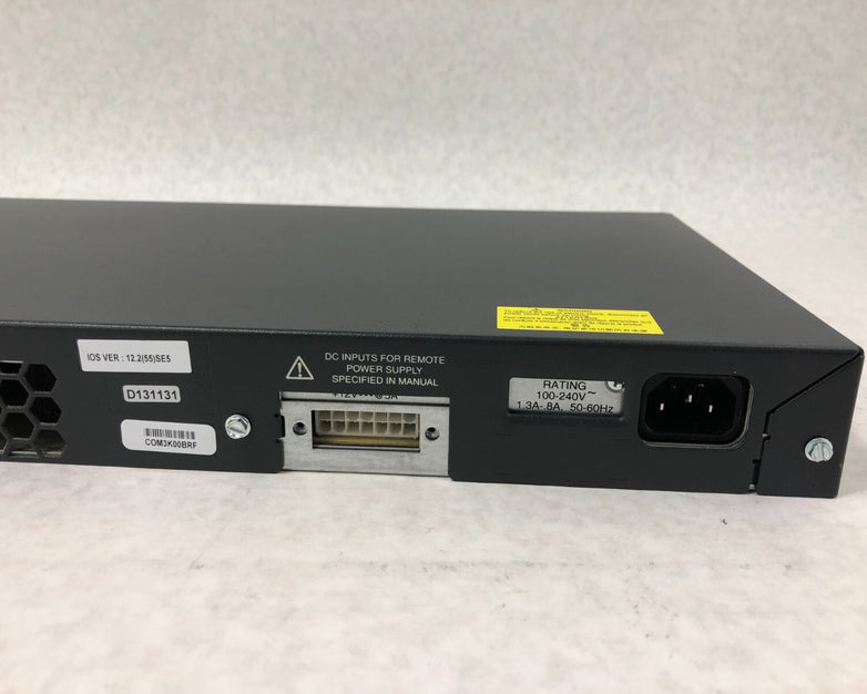 Cisco WS-C2960-24TC-L Catalyst 2960 Series 24-Port 10/100 Ethernet Switch