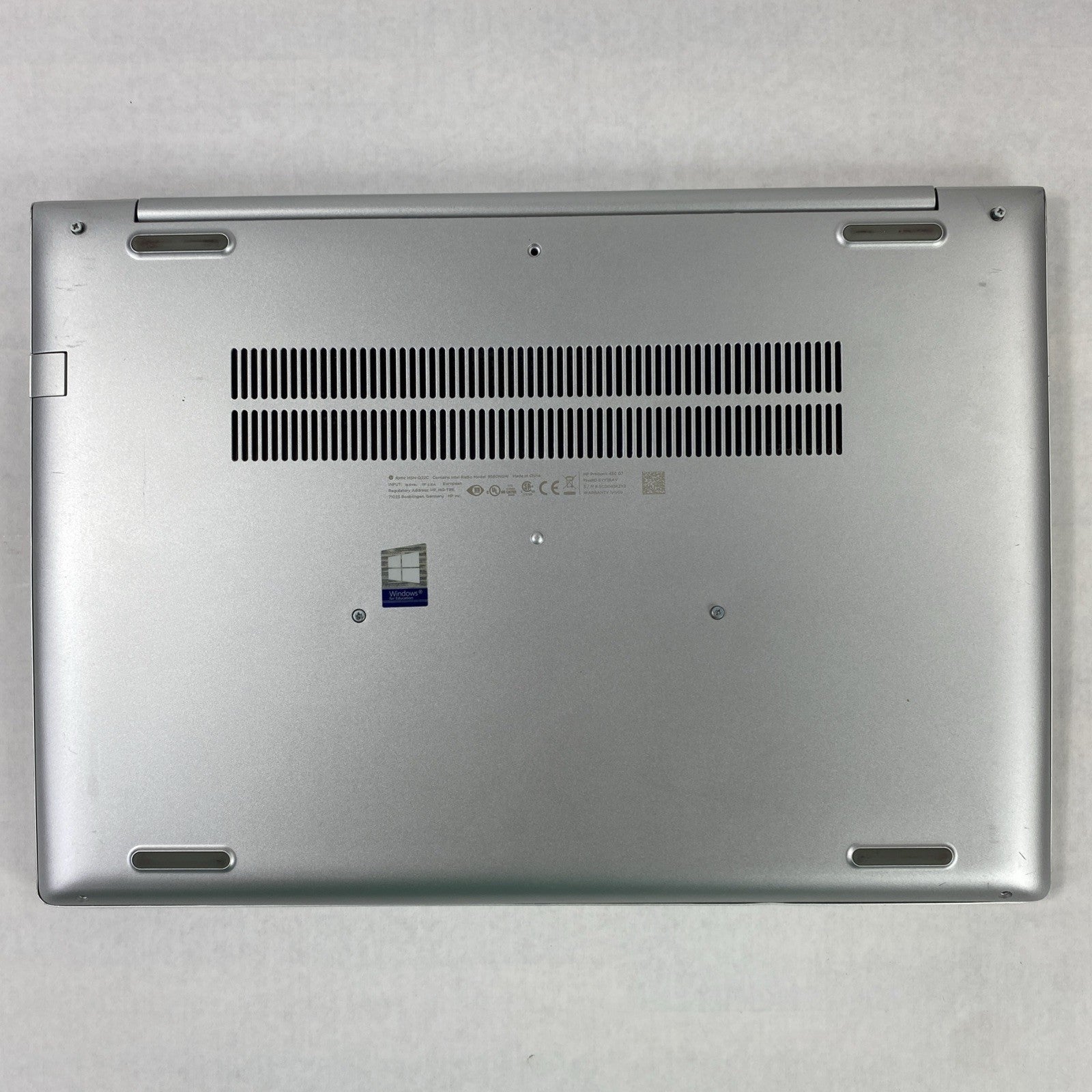 HP ProBook 450 G7 Intel Core i5-10210U 1.60 GHz 8GB RAM 15.6" No SSD No OS
