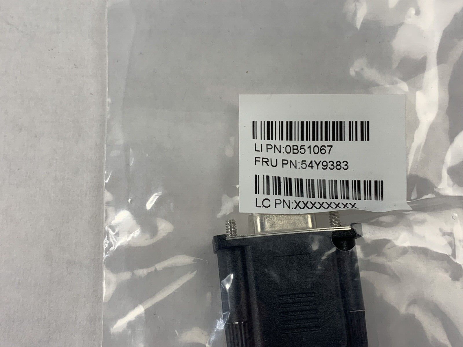 Lot of (30) Lenovo 54Y9383 9-Pin M-F Converter Adapter