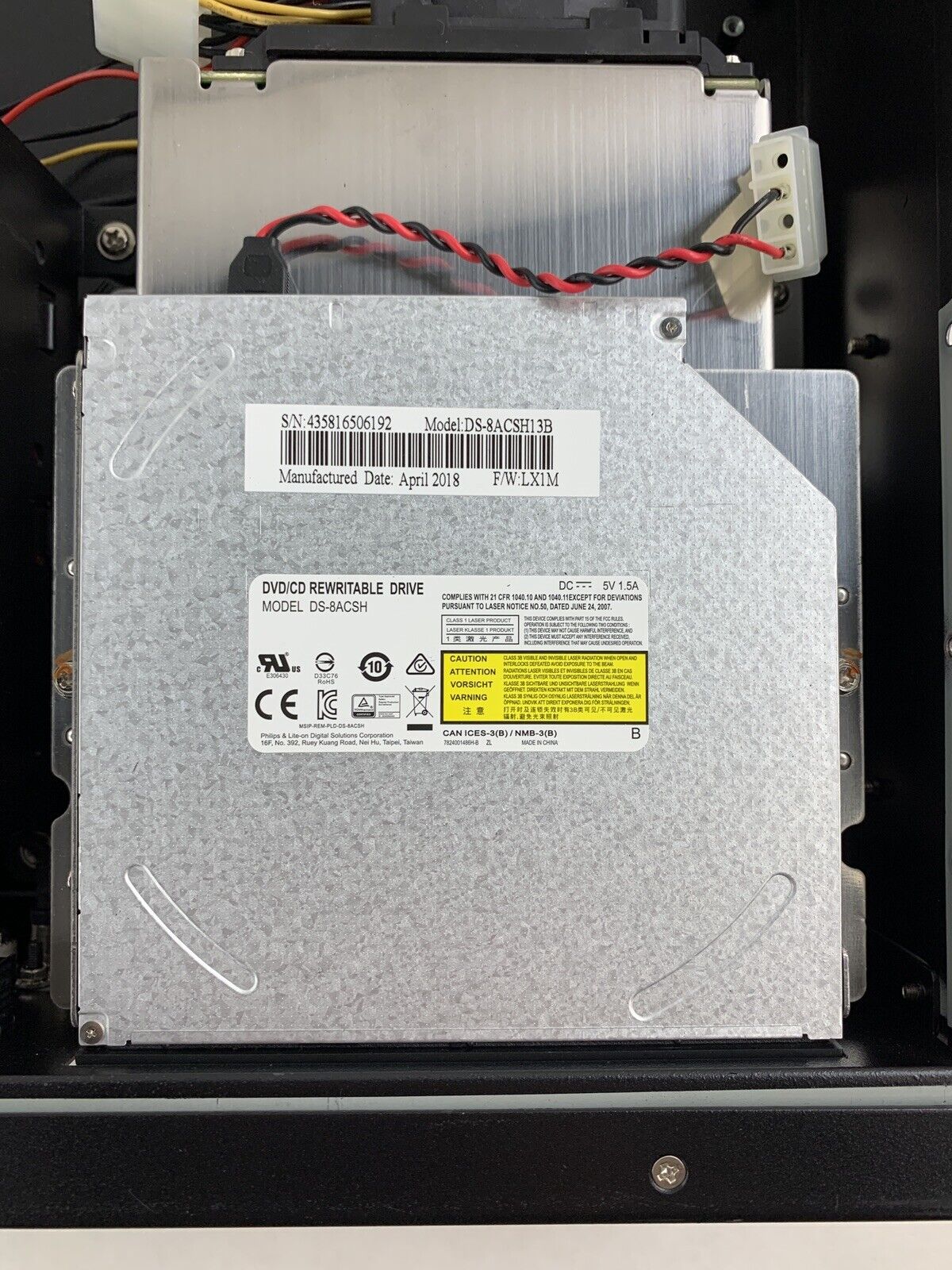 Advantech ACP-2320MB-00CE 2U Rackmount ATX Computer Case 3.5" HDD Caddies & PSU