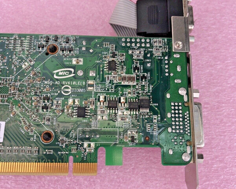Asus ATI 0WX085 ad-rv610le Radeon HD2400 Pro 128MB VGA DVI GPU (Lot of 2)