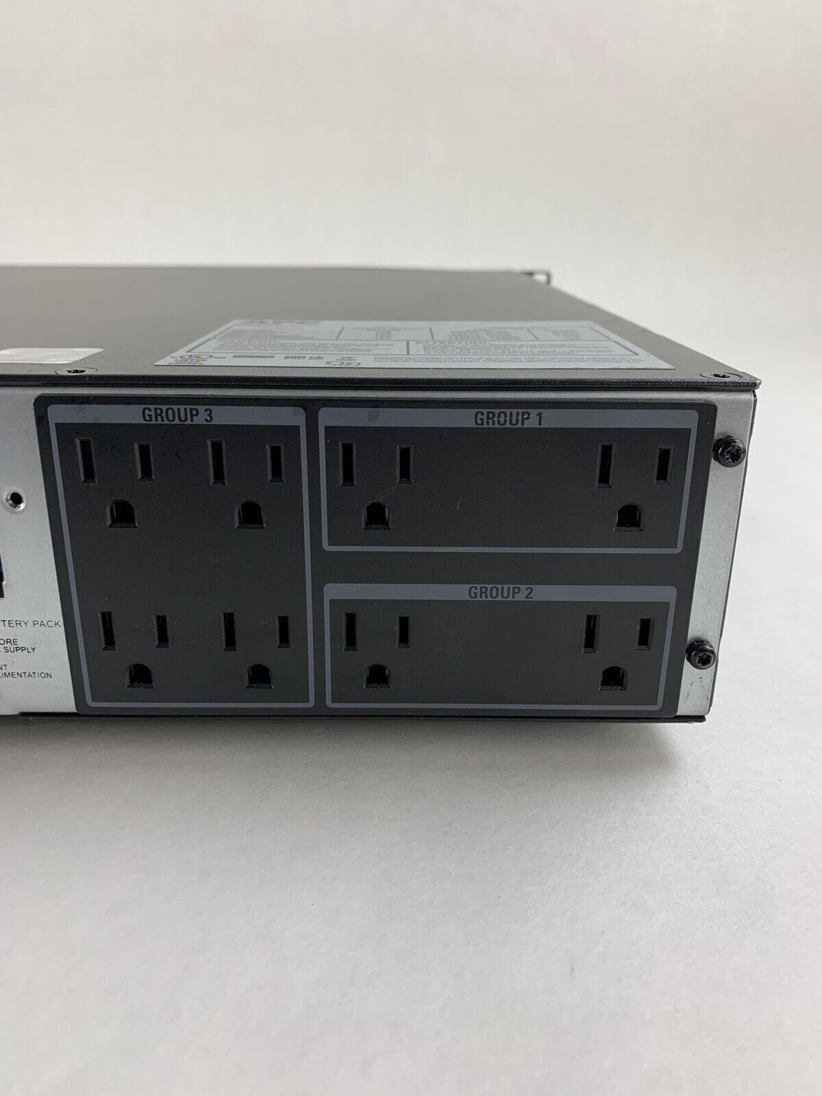 APC Smart-UPS SMX1500RM2UCNC X 1500VA  No Battery, Tray, or Faceplate Tested
