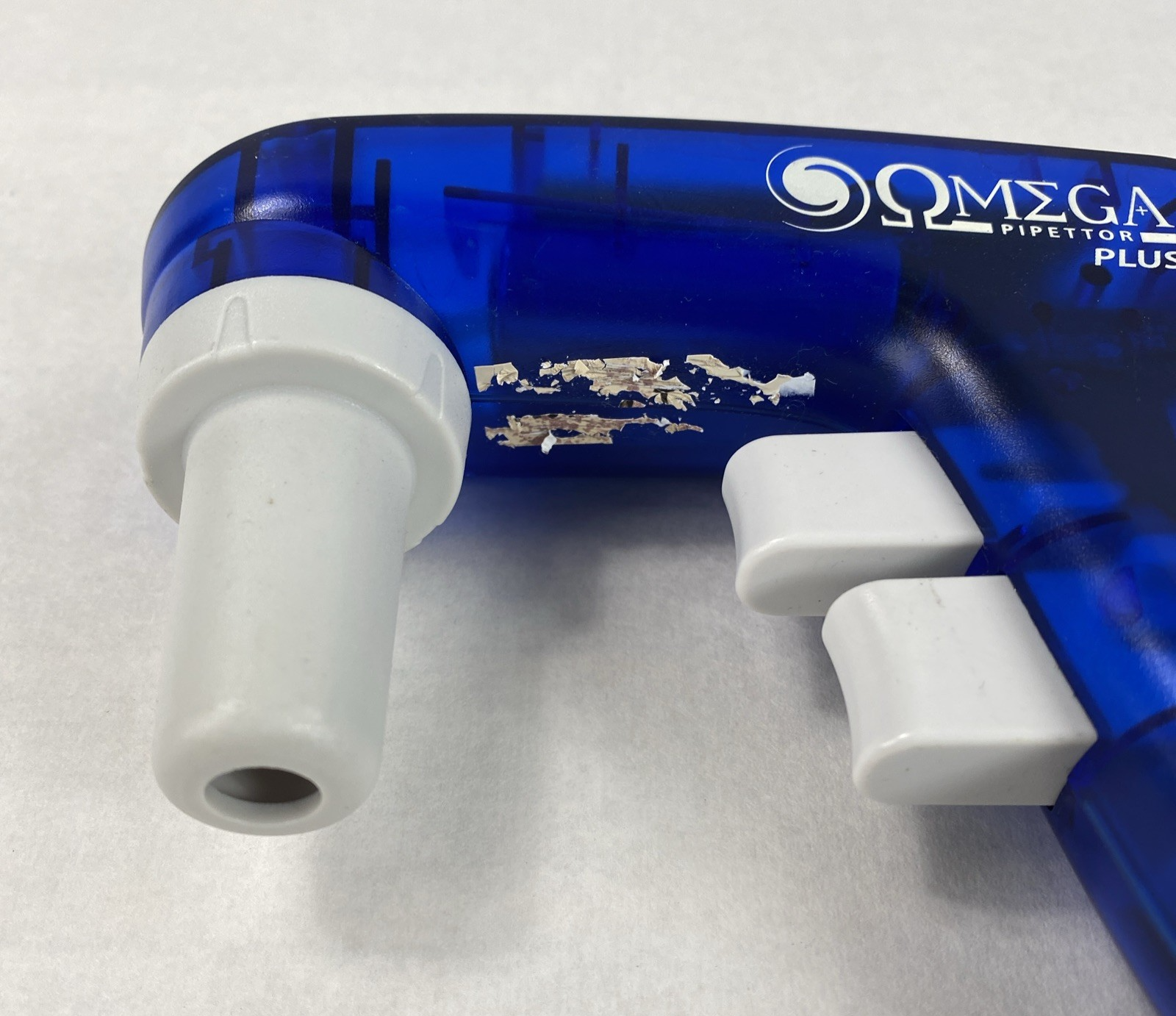 Omega Pipettor Plus Electronic Pipette Untested