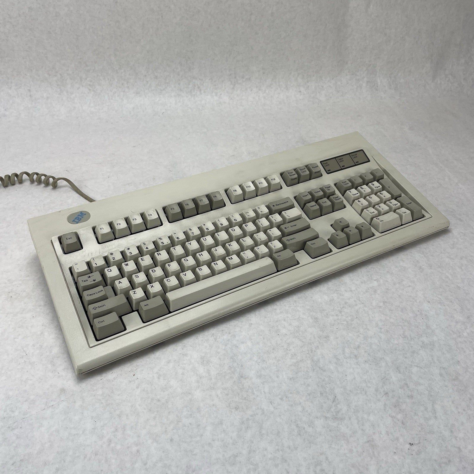 IBM Heavy Duty Keyboard Mechanical Clicky Keyboard P/N 52G9700 PS/20