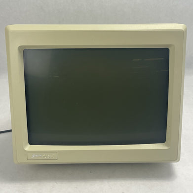 Zenith ZVM-1220-A 12" Amber Composite CRT Monitor Retro Tested Working