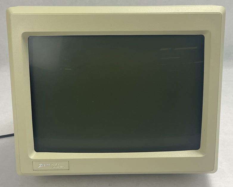 Zenith ZVM-1220-A 12" Amber Composite CRT Monitor Retro Tested Working