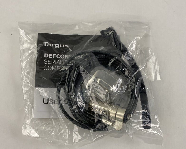 Targus 60 Defcon Mini Combo Cable Lock Lot of 5