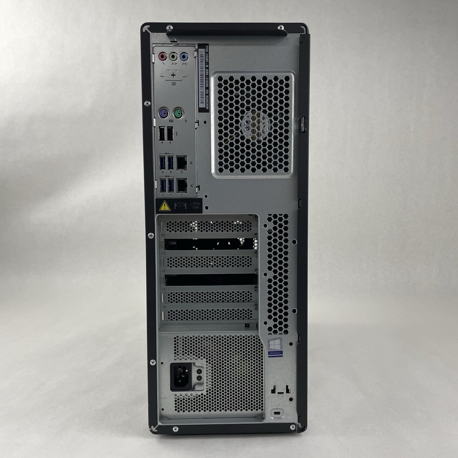 Lenovo ThinkStation P720 2x Xeon Silver 4110 2.10 GHz 32 GB RAM No GPU/HDD6