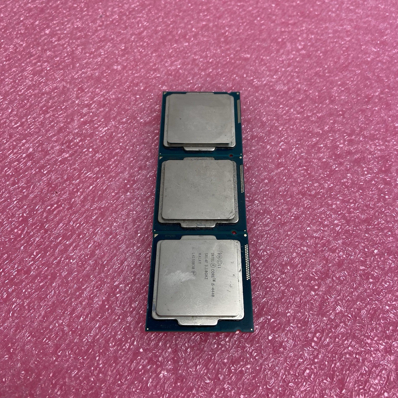 Lot of 3 Intel Core i5-4440 3.1GHz SR14F Desktop CPU2
