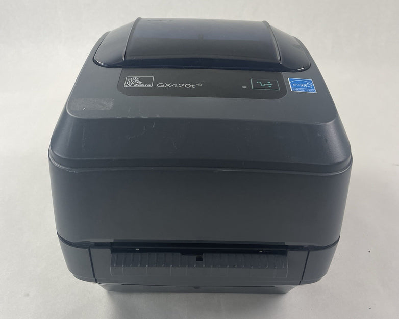 Zebra GX420T Thermal Label Printer 25,400,089pgc Parts or Repair