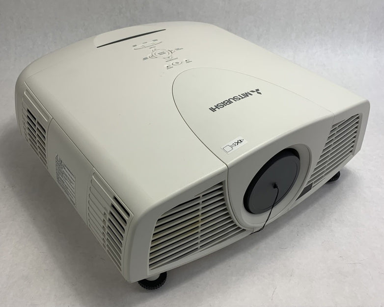 Mitsubishi WD3300U LCD Lamp Projector - Parts or Repair No Remote