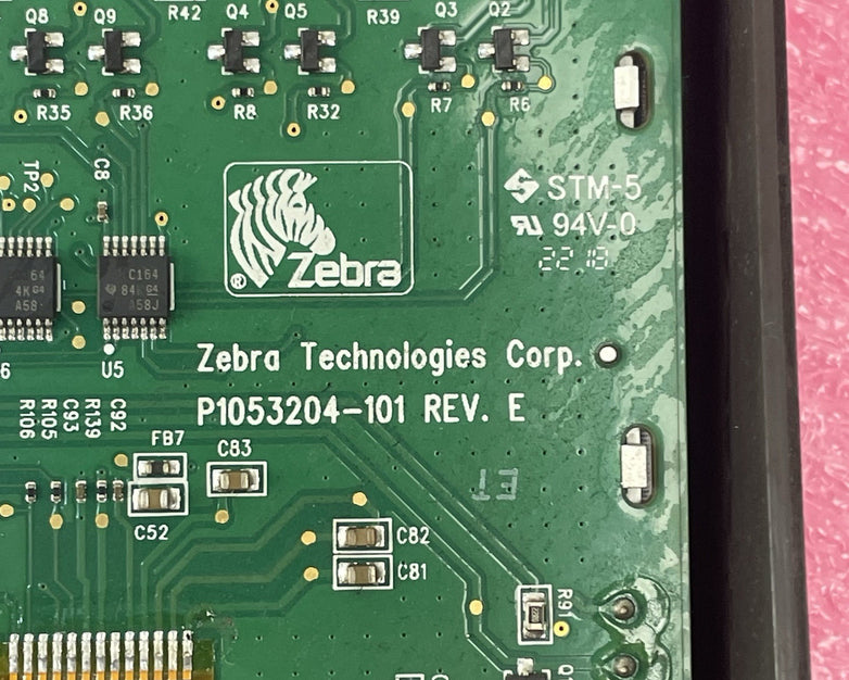 Zebra P1053204-001  Zebra ZT410 Front Display Control Panel Assembly